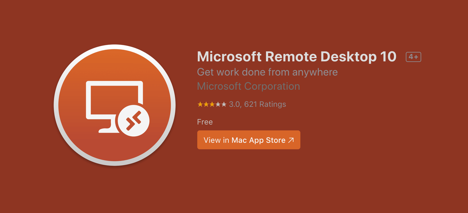 Microsoft Remote Desktop